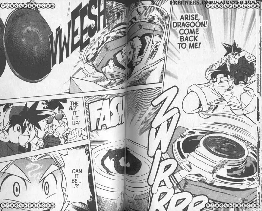 Bakuden Shoot Beyblade Chapter 4 14